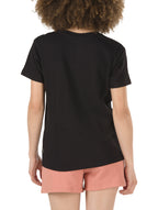 Camisetas De Manga Corta Vans Up4blk Para Mujer