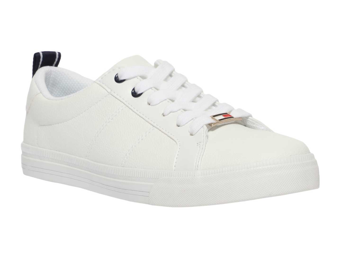 Tenis Tommy Hilfiger T Lila 0579 Para Mujer