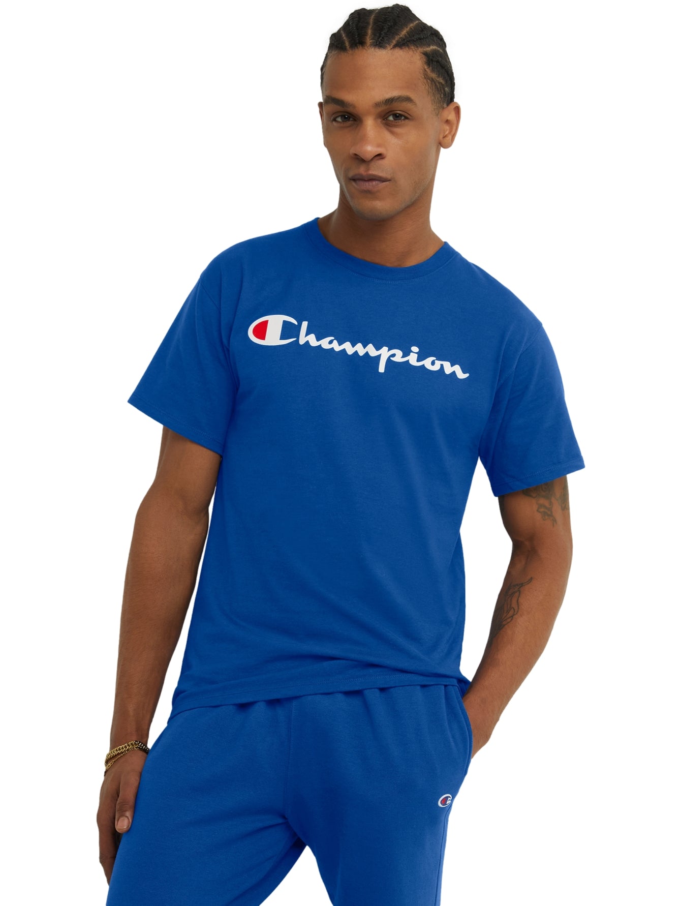 Suéteres Champion Classic Graphic Tee Y07718 Para Hombre
