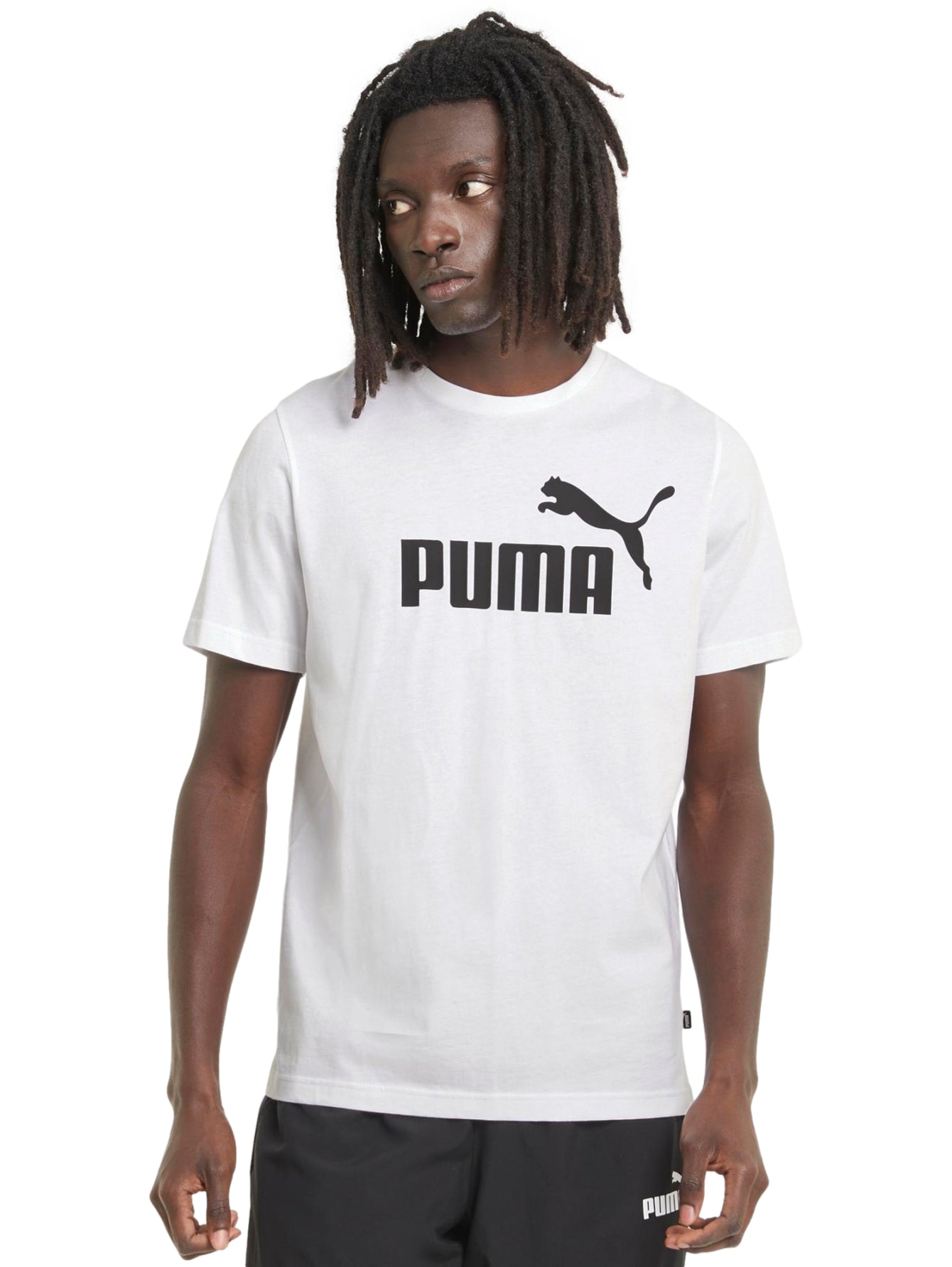 Camisetas De Manga Corta Puma Ess Logo Tee 586666 Para Hombre