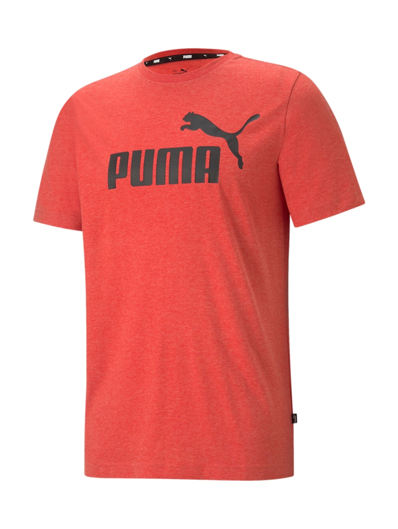 Camisetas De Manga Corta Puma Ess Heather Tee 586736 Para Hombre