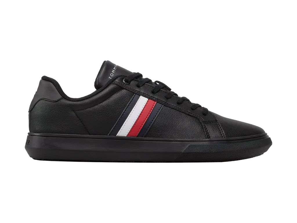 Tenis Tommy Hilfiger Corporate Cupleather Stripe M04275 Para Hombre