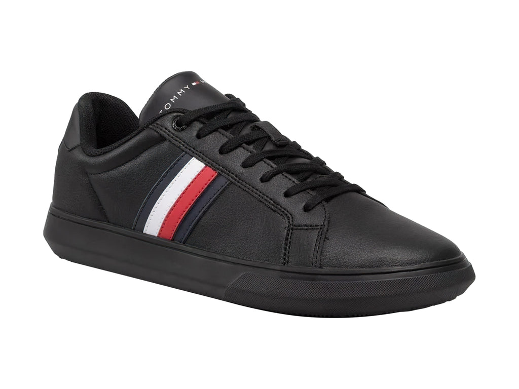 Tenis Tommy Hilfiger Corporate Cupleather Stripe M04275 Para Hombre