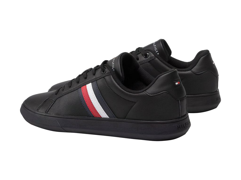 Tenis Tommy Hilfiger Corporate Cupleather Stripe M04275 Para Hombre