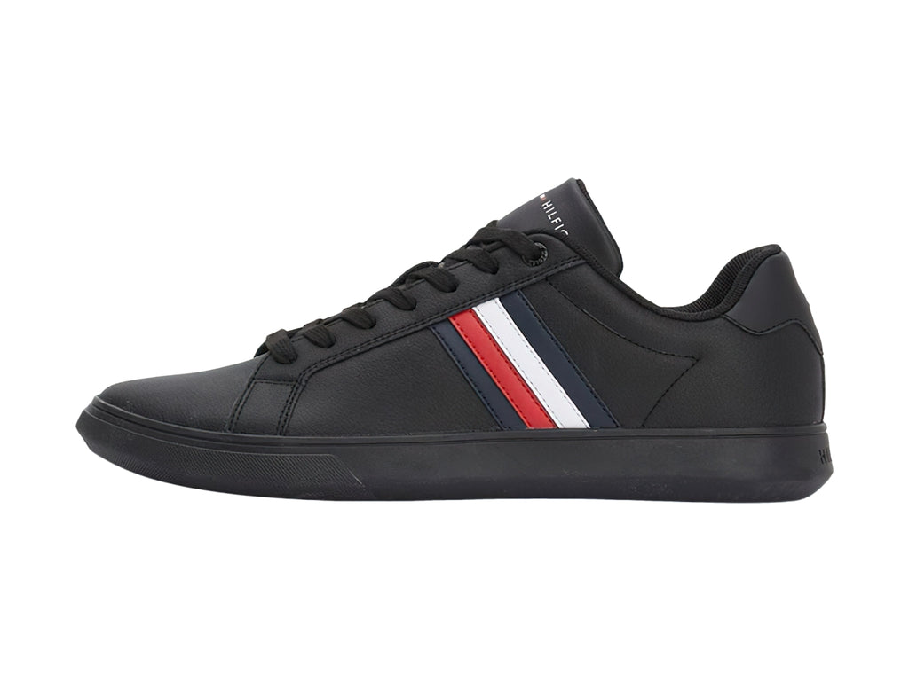 Tenis Tommy Hilfiger Corporate Cupleather Stripe M04275 Para Hombre