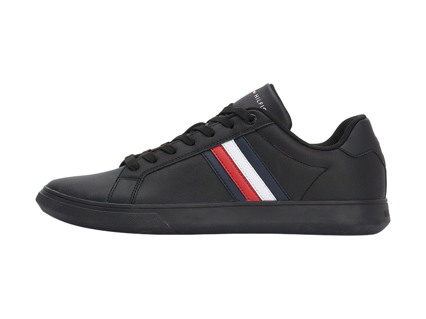 Tenis Tommy Hilfiger Corporate Cupleather Stripe M04275 Para Hombre
