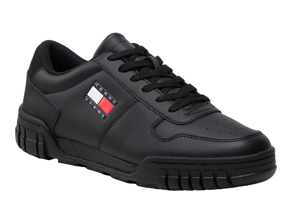 Tenis Tommy Hilfiger Retro Leather Cupsole M01068 Para Hombre