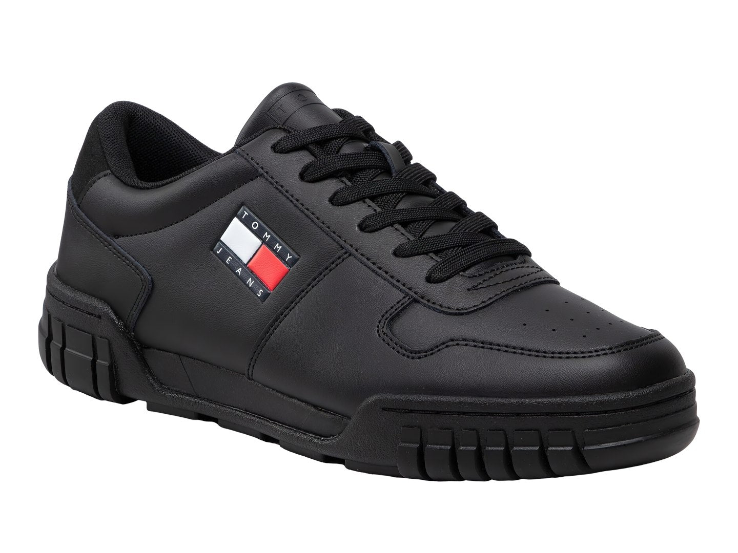 Tenis Tommy Hilfiger Retro Leather Cupsole M01068 Para Hombre