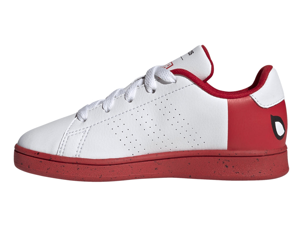 Tenis Adidas Advantage Spiderman Hq8838 Para Niño