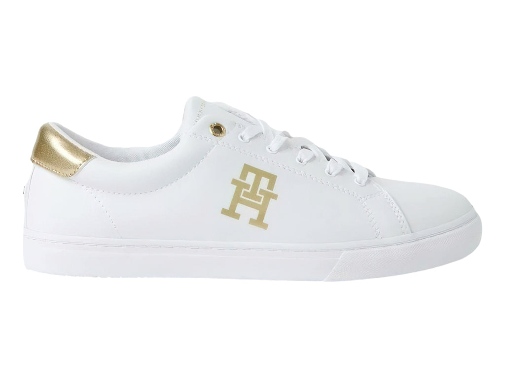 Tenis Tommy Hilfiger Gold Crest Sneaker W06918 Para Mujer