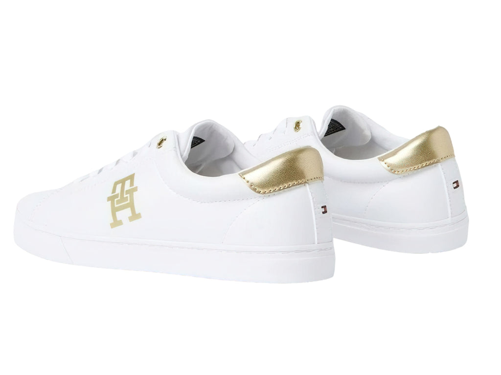 Tenis Tommy Hilfiger Gold Crest Sneaker W06918 Para Mujer