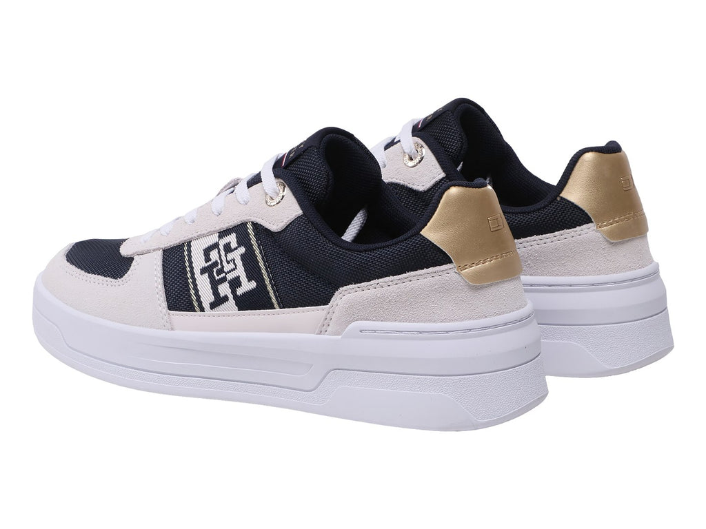 Tenis Tommy Hilfiger Basket Sneaker W07175 Para Mujer