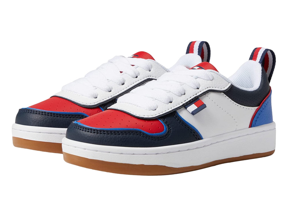 Tenis Tommy Hilfiger Cade Court Low 934C Para Niño