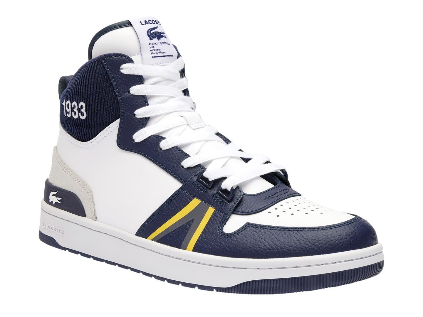 Tenis Lacoste L001 Mid Ma0030 Para Hombre