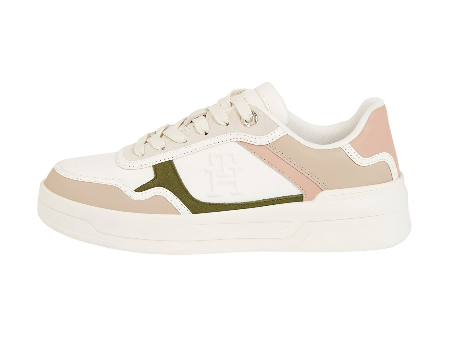 Tenis Tommy Hilfiger Essential Basket Sneaker W07563 Para Mujer