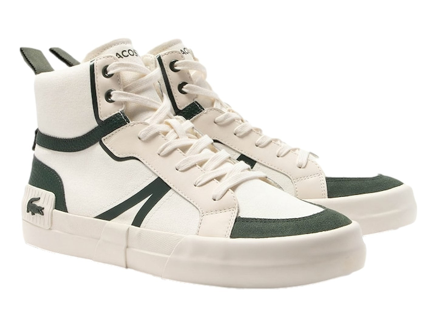 Tenis Lacoste L004 Mid 223 Ma0018 Para Hombre