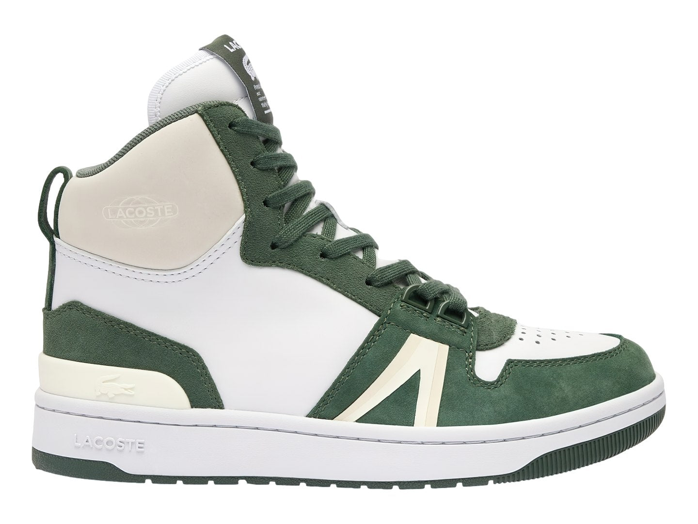 Tenis Lacoste L001 Mid Fa0025 Para Mujer