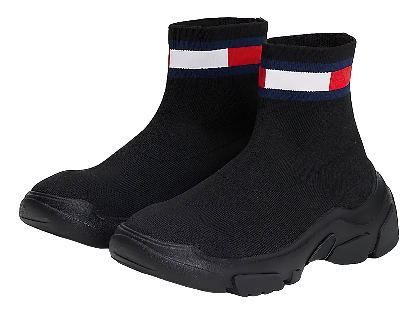 Botas Tommy Hilfiger Tjw Sock Boot N02446 Para Mujer