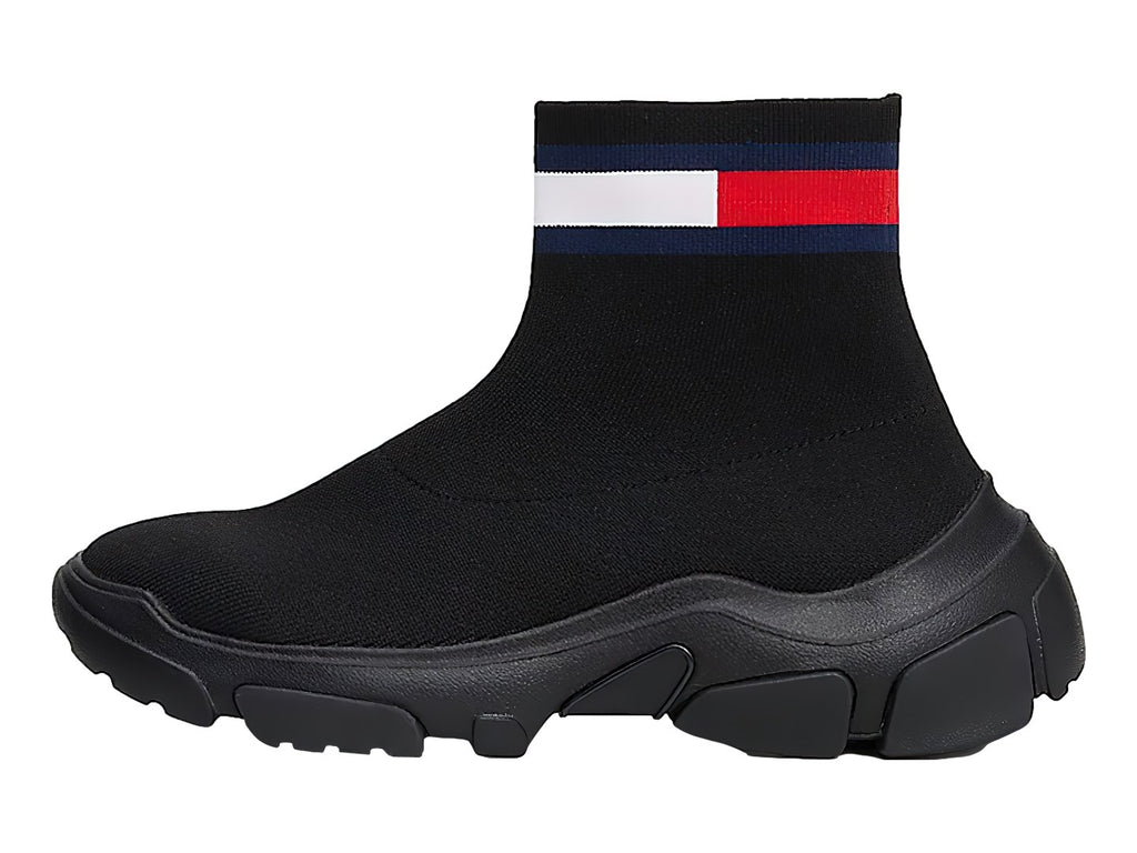 Botas Tommy Hilfiger Tjw Sock Boot N02446 Para Mujer