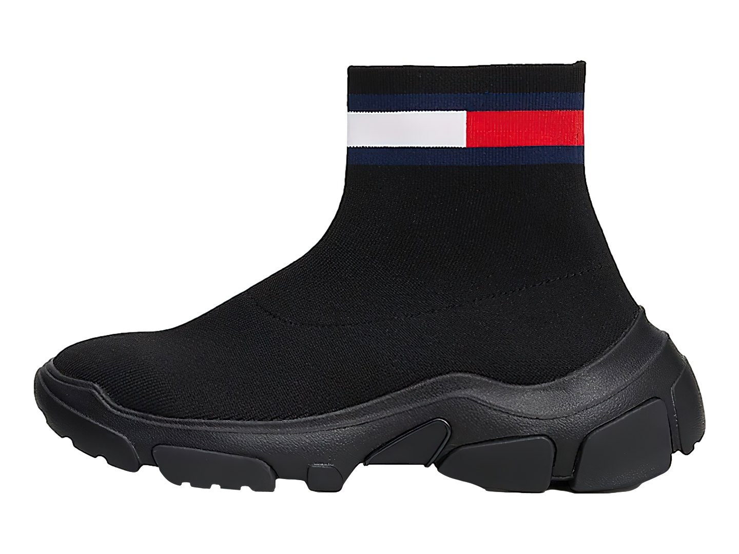 Botas Tommy Hilfiger Tjw Sock Boot N02446 Para Mujer
