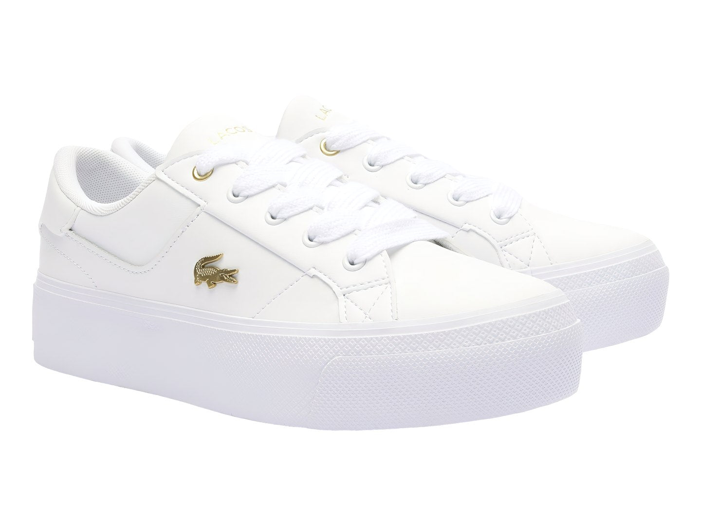 Tenis Lacoste Ziane Platform Fa0005 Para Mujer