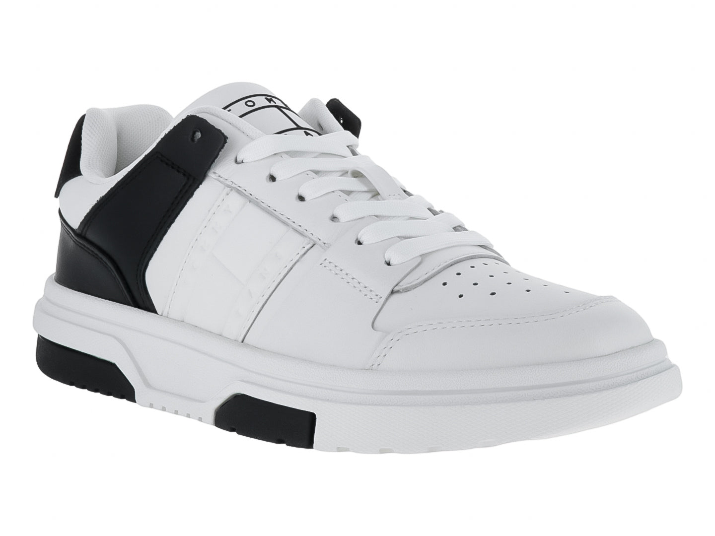 Tenis Tommy Hilfiger The Brooklyn Leather N02475 Para Mujer