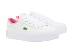 Tenis Lacoste Ziane Platform Fa0004 Para Mujer