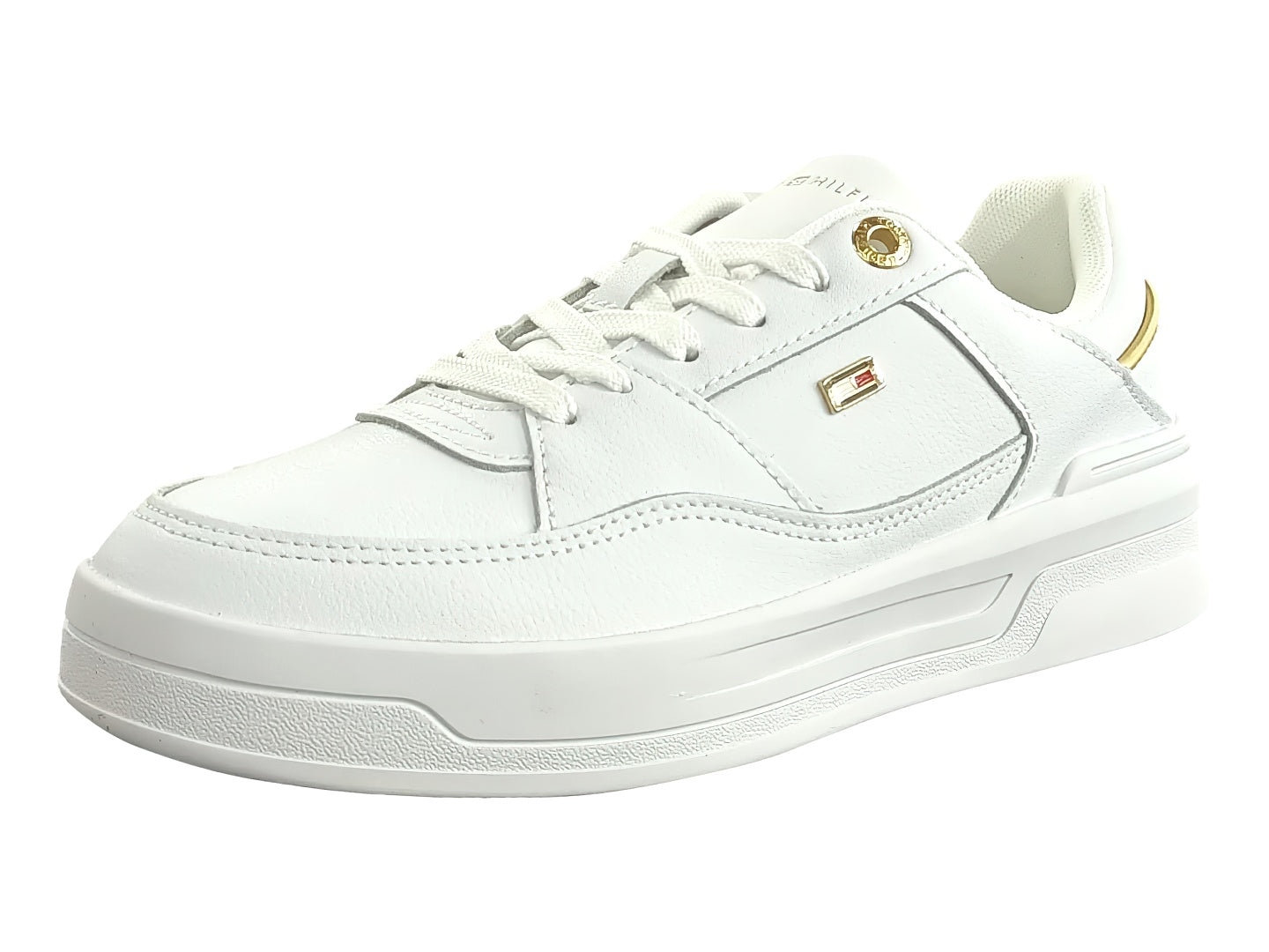 Tenis Tommy Hilfiger Essential Basket Snaker W08261 Para Mujer