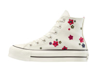 Tenis Converse All Star Lift Platform Flowers Para Mujer